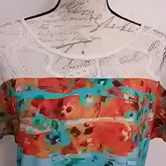 Ma Cherie colorful blouse - Picture 2 of 4